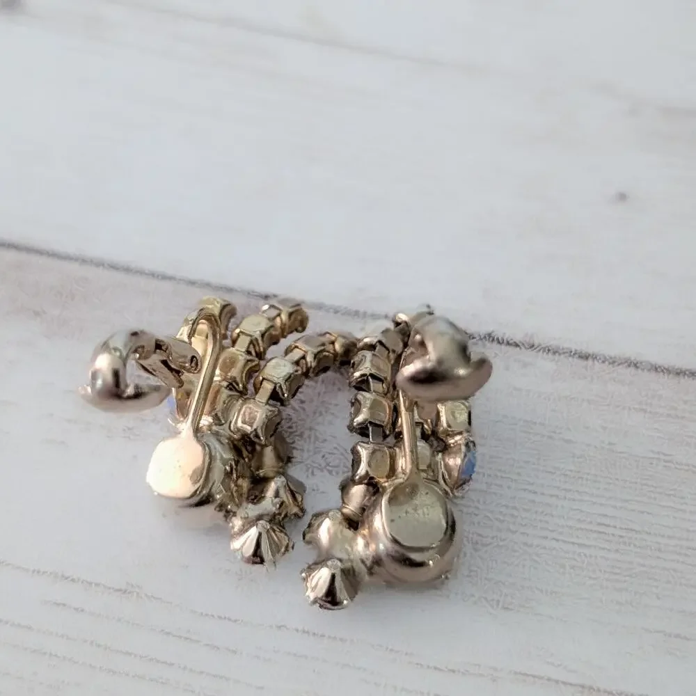 Vintage clip earrings